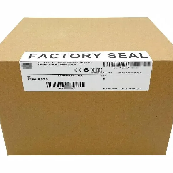 AB 1756-PA75 ControlLogix AC Power Supply