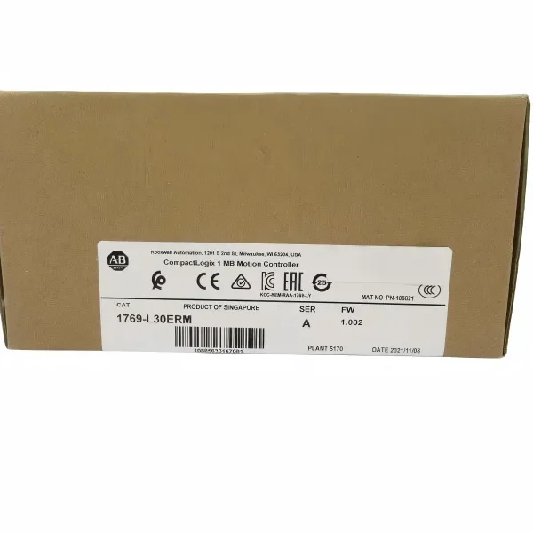 AB 1769-L30ERM CompactLogix 1 MB Motion Controller