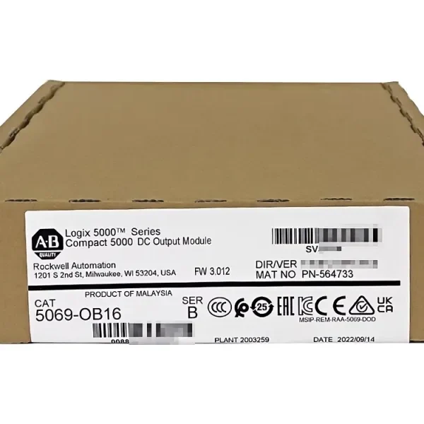 AB 5069-OB16 Compact 5000 DC Output Module