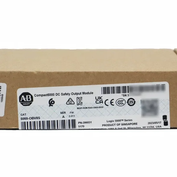 AB 5069-obv8s Compact5000 DC Safety Output Module