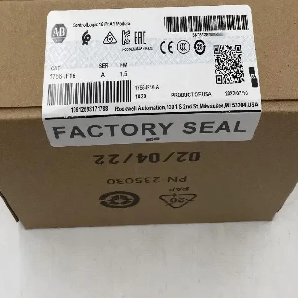 AB  1756-IF16  ER A ControlLogix 16 Pt Input Module