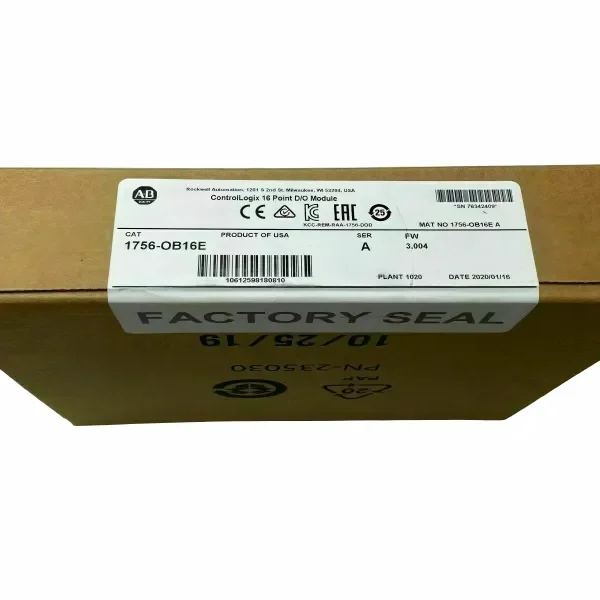 AB 1756-OB16E  ControlLogix 16 Point D/O Module