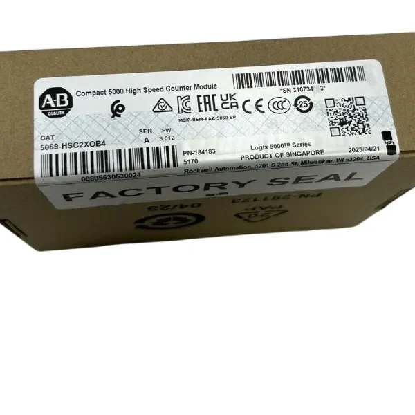 AB  5069-HSC2XOB4  Compact 5000 High Speed Counter Module