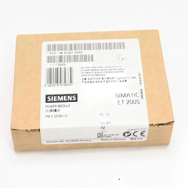 Siemens  6ES7 138-4CA01-0AA0  power module
