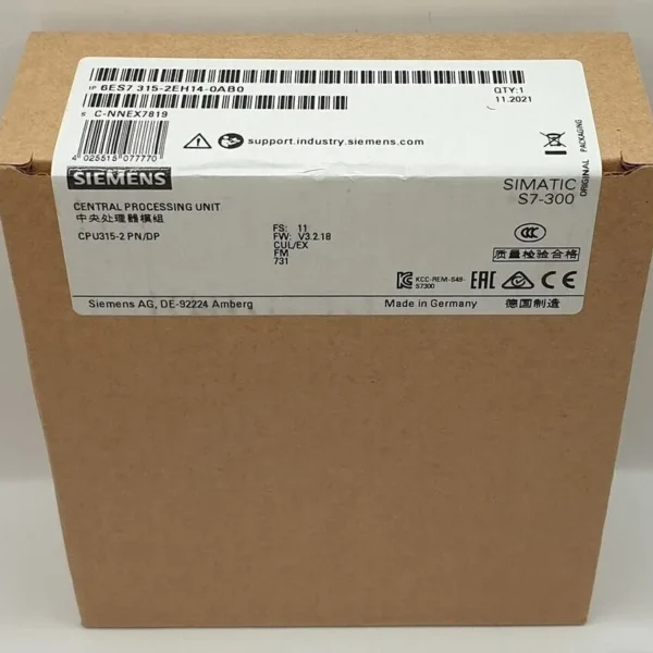 Siemens  6ES7 315-2EH14-0AB0  CPU Module