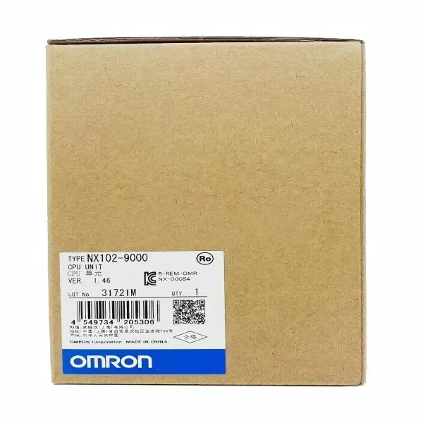 Omron  NX102-9000  Sysmac NX1 Modular CPU
