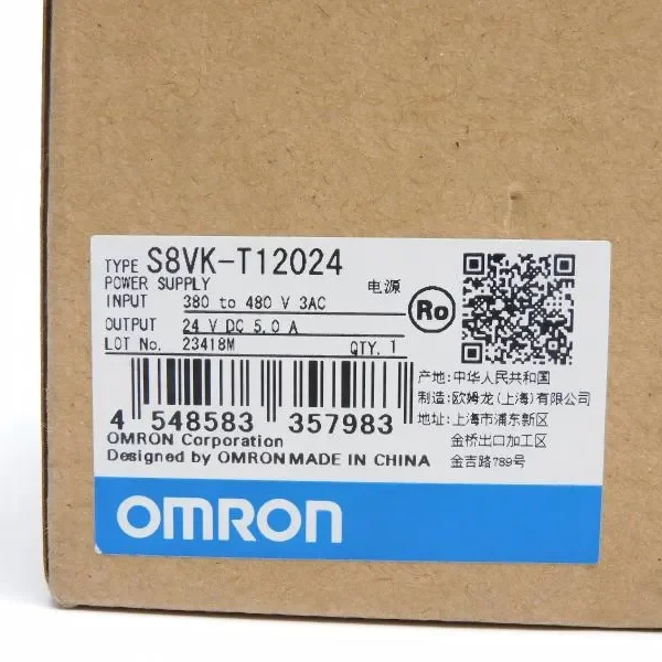 Omron S8VK-T12024  Book type power supply