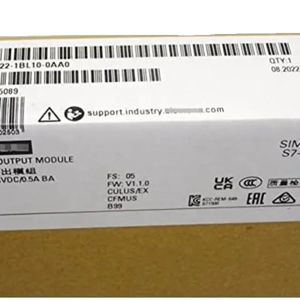 Siemens  6ES7 522-1BL10-0AA0  Digital Output Module