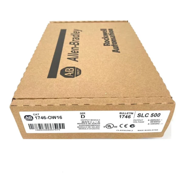 AB  1746-OW16  SLC 16 Point Digital Output Module