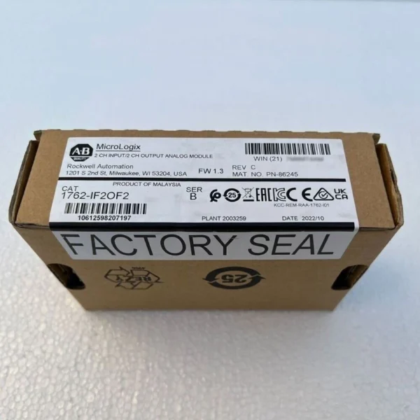 AB  1762-IF2OF2  MicroLogix 4 Point Analog Comb Module