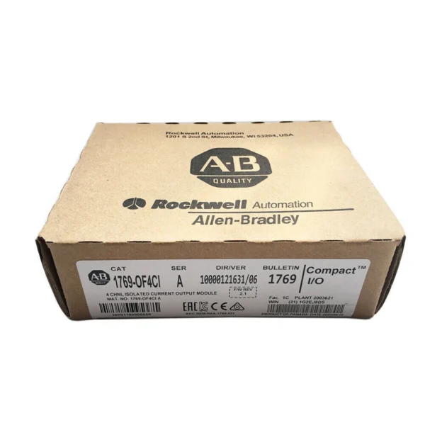 AB  1769-OF4CI  CompactLogix 4 Pt A/O Current Module